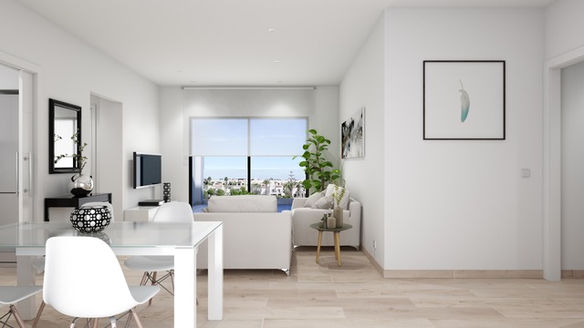 Modern three bedroom apartment in Los Alcazares - 1