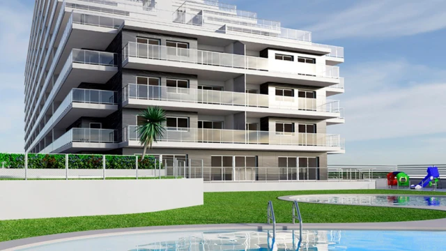 Квартира с одной спальней в красивом жилом комплексе Ciudad Jardín