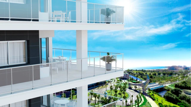 Комфортабельная квартира с видом на море