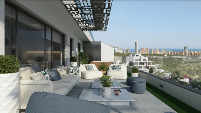 Апартаменты класса люкс в городе Бенидорм