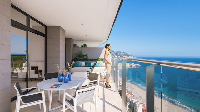 Spacious comfortable villa with sea view in Calpe - 2