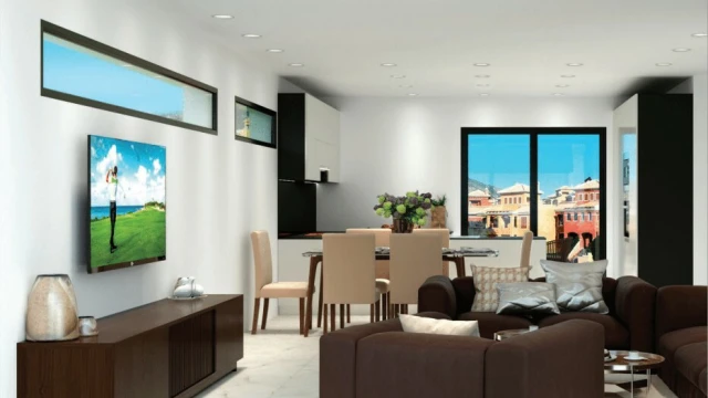 Новая вилла с видом на море и горы в Финестрате