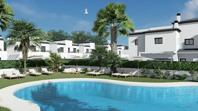 Современный смежный дом в городе Гран-Алакант