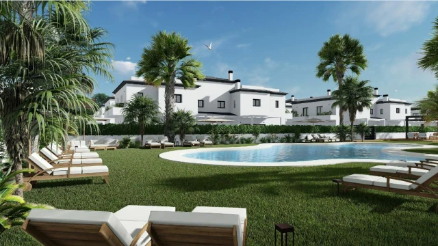 Современный смежный дом в городе Гран-Алакант