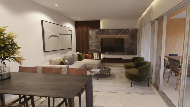 Новое бунгало с солярием и видом на розовое озеро