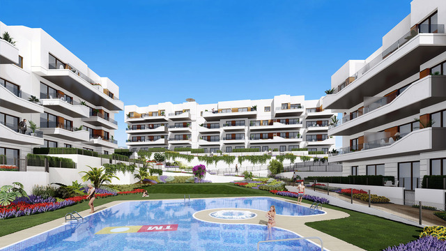 Apartments with garden in Orihuela Costa - 1
