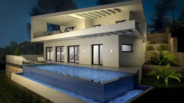 Роскошная вилла с видом на море в районе Алтея Хиллс