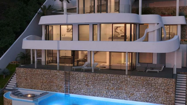 ​Эксклюзивная новая вилла с видом на море в Алтея Хиллс