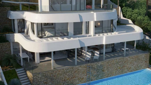 ​Эксклюзивная новая вилла с видом на море в Алтея Хиллс