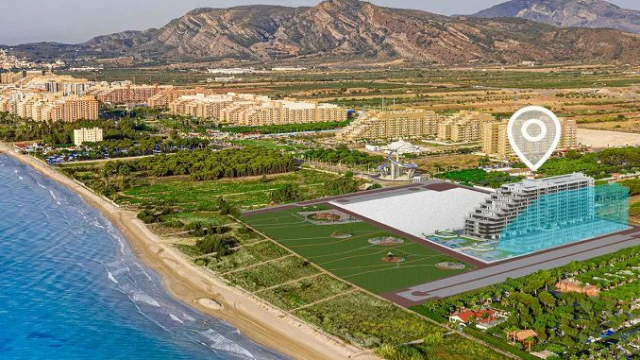 Апартаменты с фронтальным видом на море в Oropesa del Mar