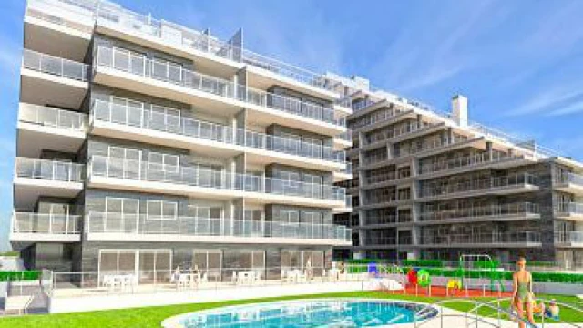 Апартаменты с фронтальным видом на море в Oropesa del Mar