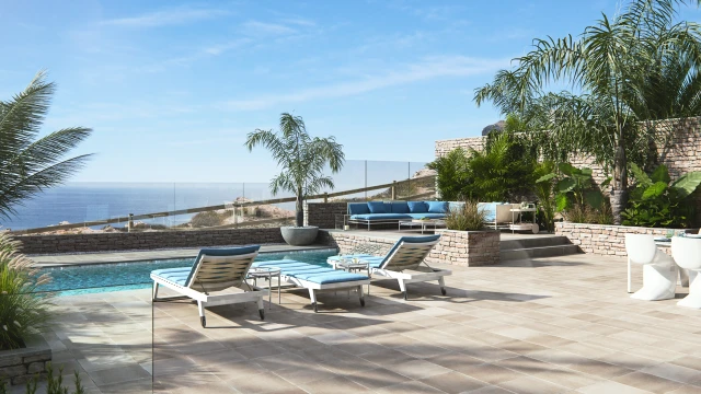 Вилла класса люкс на первой линии моря