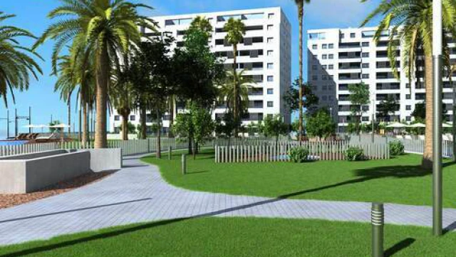 Новые апартаменты на первой линии моря в Пунта Прима