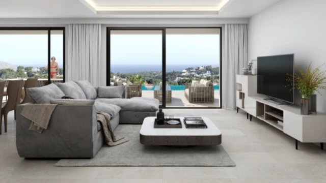 Роскошная вилла с видом на море в Moraira