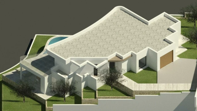 Роскошная вилла с видом на море в Moraira