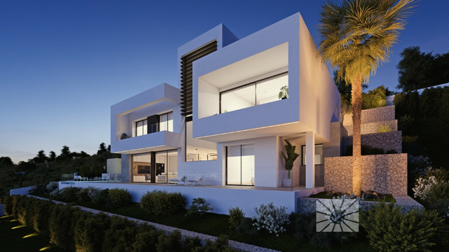 Luxury villa with a large plot on the beach in the city of Altea - 14