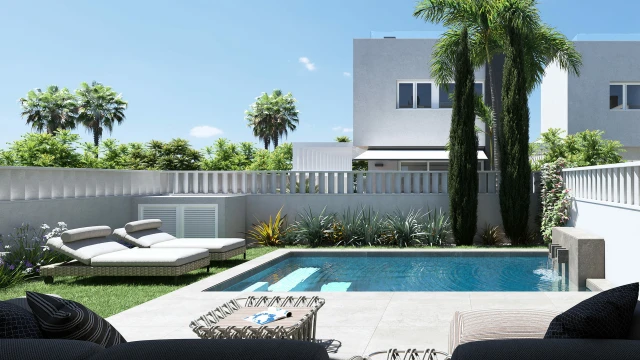 Новая вилла в жилом комплексе в Pilar de la Horadada