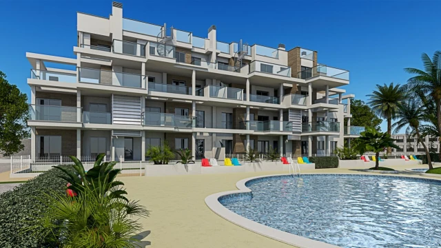 Современные апартаменты в Дении