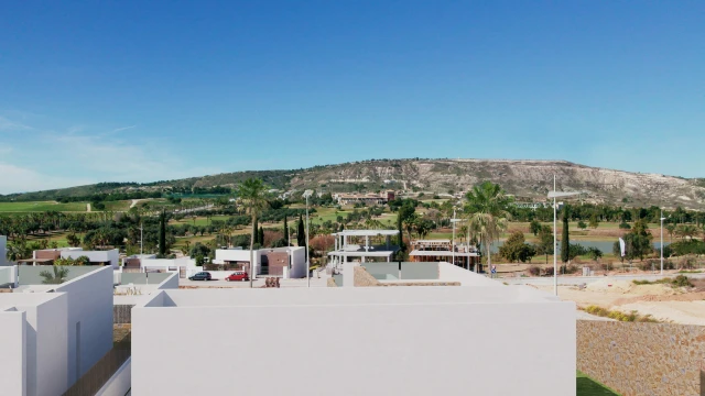 Эксклюзивная просторная вилла в современном стиле с бассейном в Algorfa