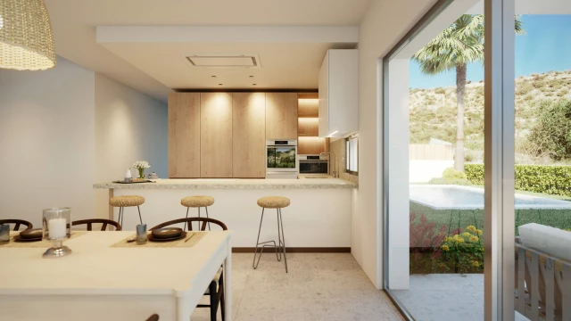 Эксклюзивная просторная вилла в современном стиле с бассейном в Algorfa