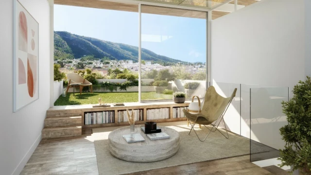 Роскошная квартира с садом в городе Альбир