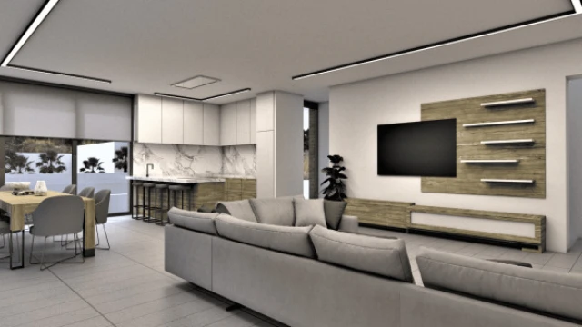 Эксклюзивная комфортабельная вилла в современном стиле с бассейном в Ориуэла Коста