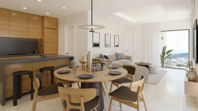 Новая вилла в уникальном месте в городе Бенидорм