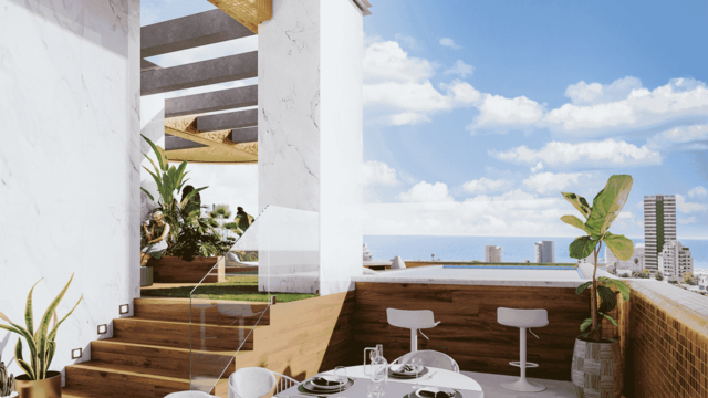 Luxury apartments on the second line of the sea in Benidorm - 17