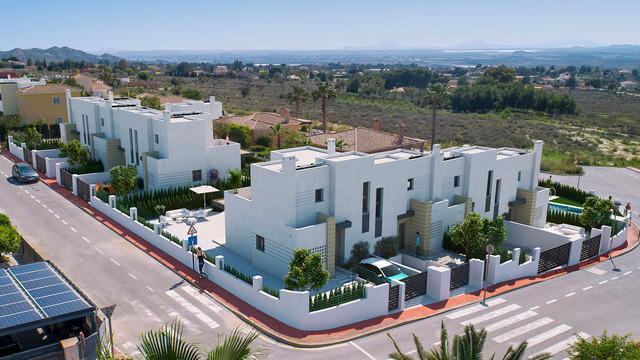 Modern semi-detached house in the suburbs of Alicante - 1