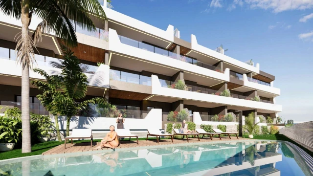 Новая современная квартира в Бенихофар