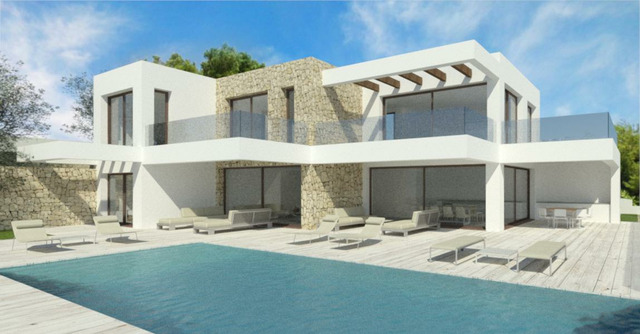 Villa with garden and pool on the second line of the sea in the city of Cabo Roig. - 14