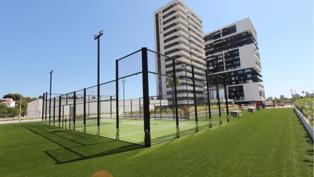 Комфортабельные апартаменты с видом на море в жилом комплексе в Кальпе