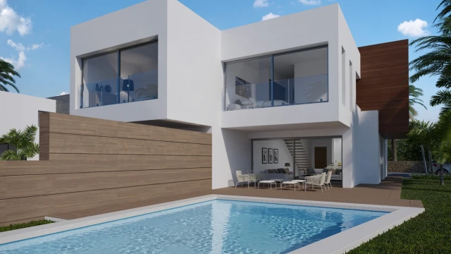 Комфортабельная вилла с видом на море в Moraira