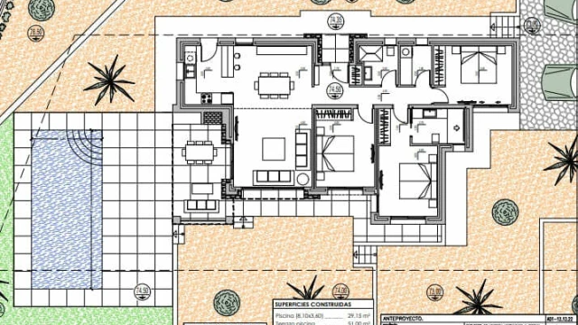Современная вилла с бассейном на берегу моря в городе Benissa
