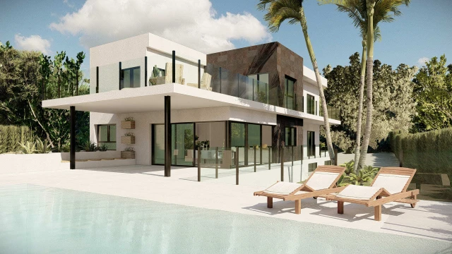 Luxury villa on the beach in Calpe