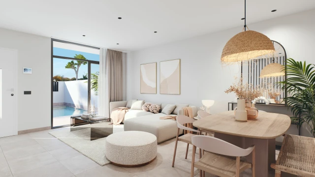 Смежный дом у двух морей в Сан-Педро-дель-Пинатар