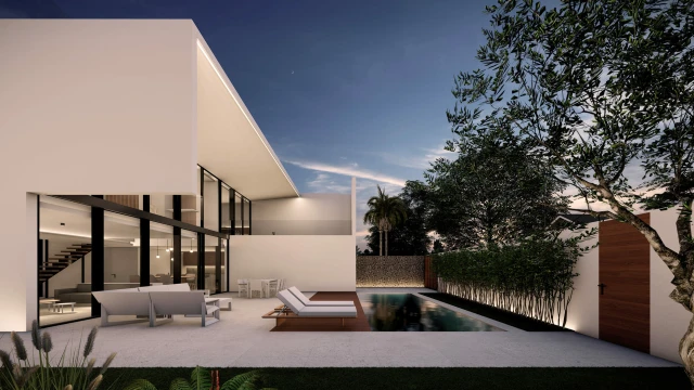 Потрясающая просторная вилла с участком и бассейном в Alfaz del Pi