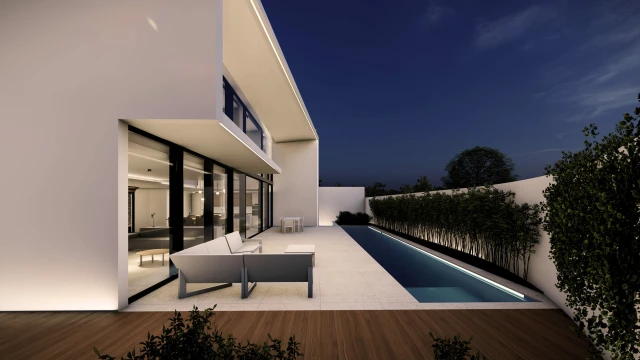 Вилла на берегу Средиземного моря в городе Эль Альбир