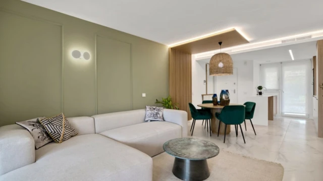 Новые апартаменты с видом на море в районе Пунта Прима