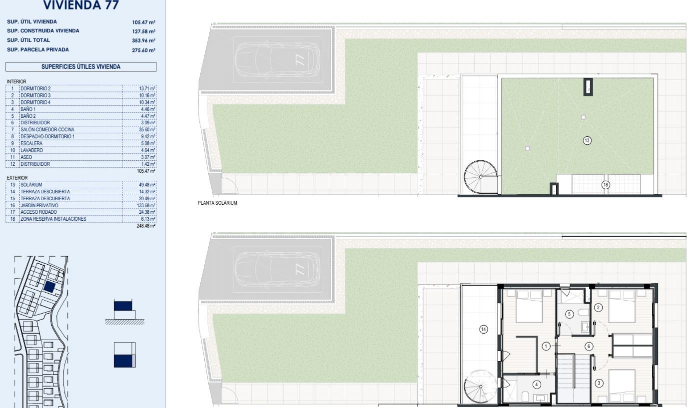 Casa 5 habitaciones 128 m² Finestrat, España