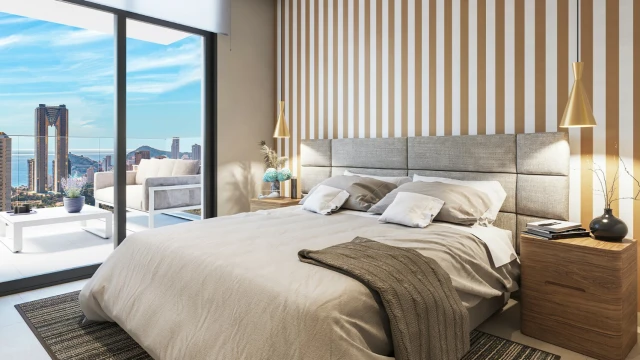 Роскошный пентхаус в с видом на море в городе Бенидорм