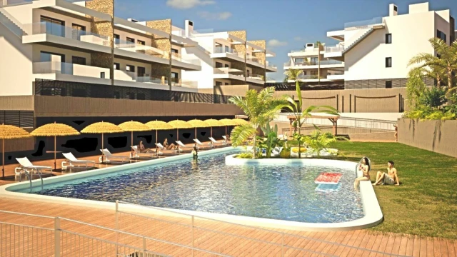 Новые апартаменты в городе Бенидорм