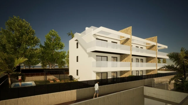 Новые апартаменты в городе Бенидорм