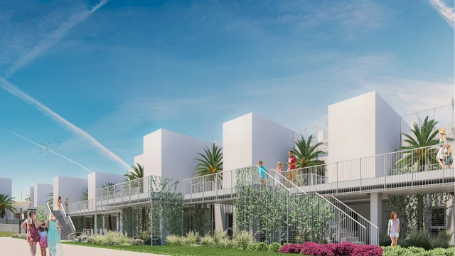 Новые апартаменты на берегу Средиземного моря в городе Вильяхойоса