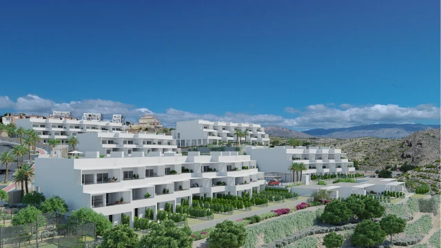 Просторные апартаменты возле моря в новом жилом комплексе в городе Вильяхойоса