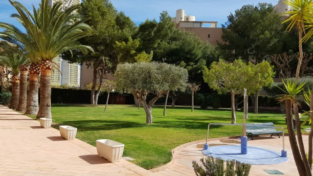 Просторные апартаменты в закрытой урбанизации в городе Бенидорм