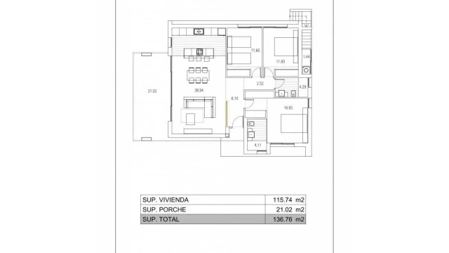 Вилла в современном стиле в привилегированном районе в городе Торревьеха