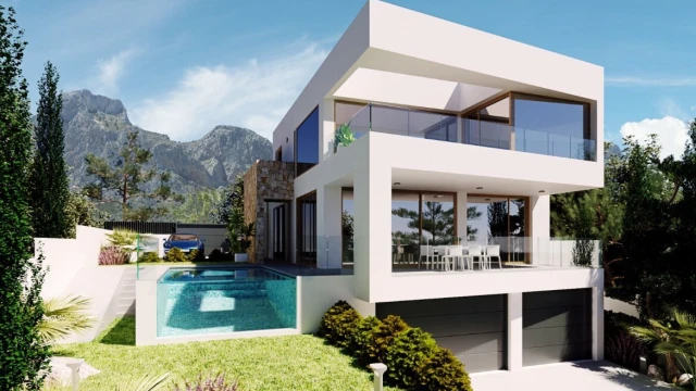 Новая вилла в пригороде Бенидорма