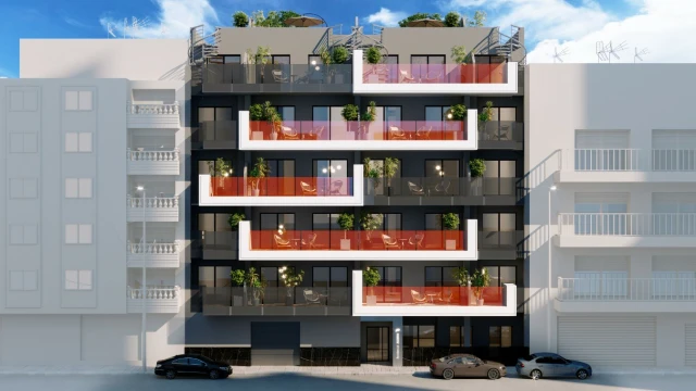 Новые современные апартаменты в городе Торревьеха