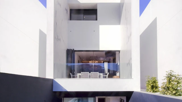 Новая вилла с бассейном от застройщика в городе Alfaz del Pi